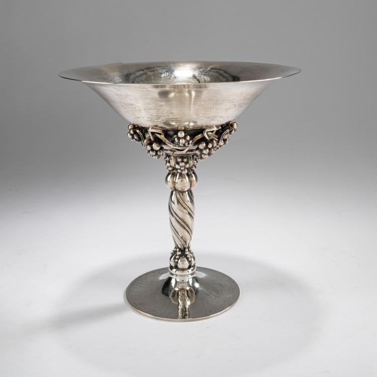 Bild 1 zu Objekt, Tazza 'Wine', 1918, Georg Jensen, Jensen, Georg, Kopenhagen / Copenhagen, 180B 416