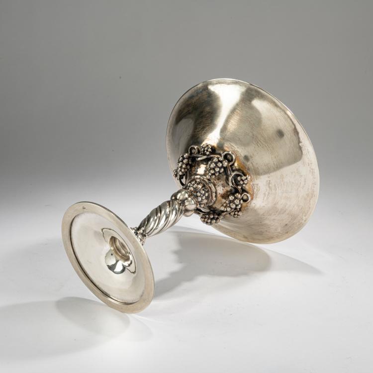 Bild 2 zu Objekt, Tazza 'Wine', 1918, Georg Jensen, Jensen, Georg, Kopenhagen / Copenhagen, 180B 416