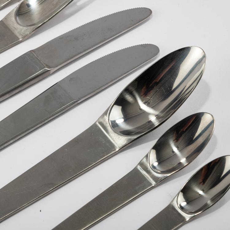 Bild 4 zu Objekt, 114 piece Cutlery '2060', 1956 (design), Carl Aub&ouml;ck, Amboss, Steyr, 180B 537