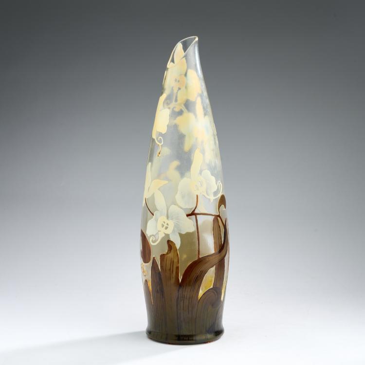 Bild 3 zu Objekt, Vase 'Orchid&eacute;es', 1906/07, L&eacute;on Ledru,Jean D&eacute;sir&eacute; Muller,Henri Muller, Val St.-Lambert, 180A 108