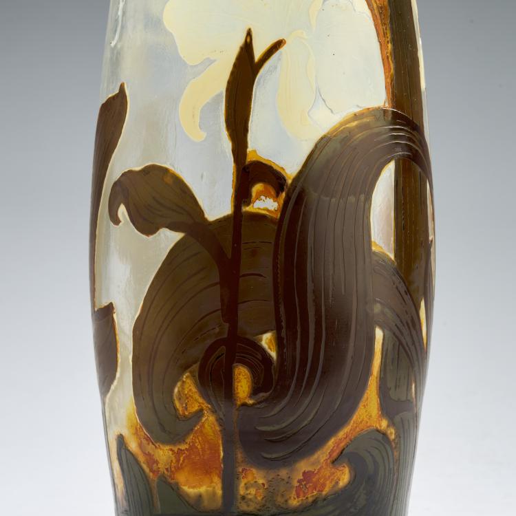 Bild 6 zu Objekt, Vase 'Orchid&eacute;es', 1906/07, L&eacute;on Ledru,Jean D&eacute;sir&eacute; Muller,Henri Muller, Val St.-Lambert, 180A 108