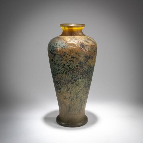 Intercalaire Vase 'Paysage aquatique', 1898-1900