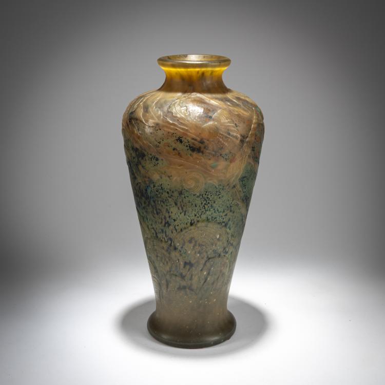 Bild 1 zu Objekt, Intercalaire-Vase 'Paysage aquatique', 1898-1900, Emile Gall&eacute;, Gall&eacute;, Nancy, 180A 43