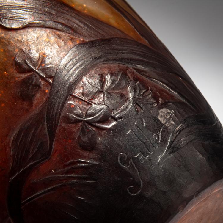 Bild 3 zu Objekt, Vase 'Iris', c. 1900, Emile Gall&eacute;, Gall&eacute;, Nancy, 180A 47