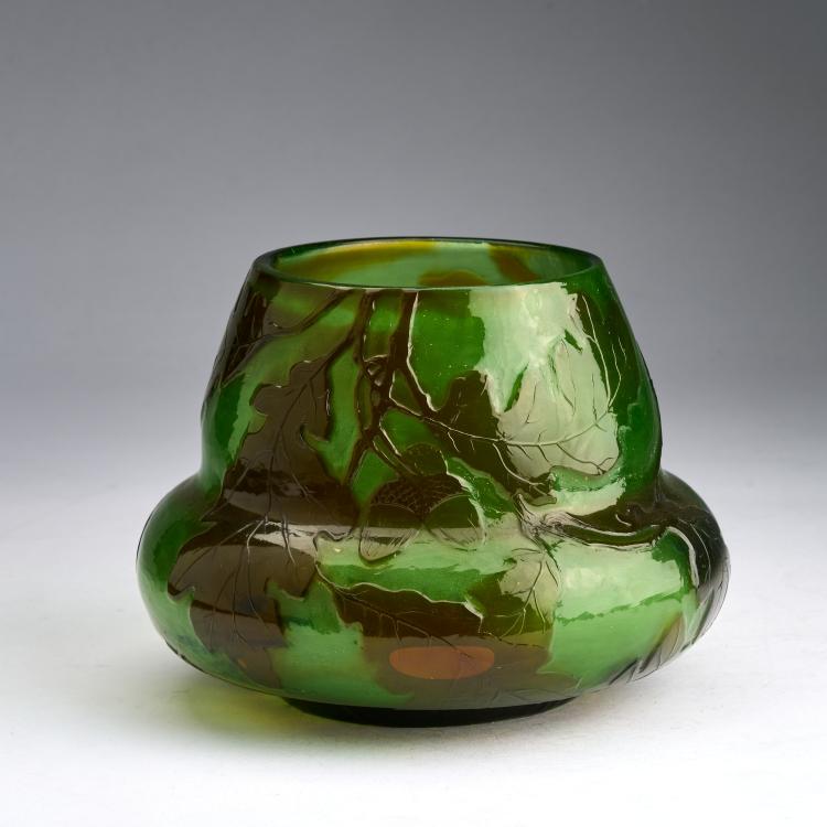 Bild 2 zu Objekt, Bowl 'Ch&ecirc;ne Lorraine', c. 1900, Emile Gall&eacute;, Gall&eacute;, Nancy, 180A 48