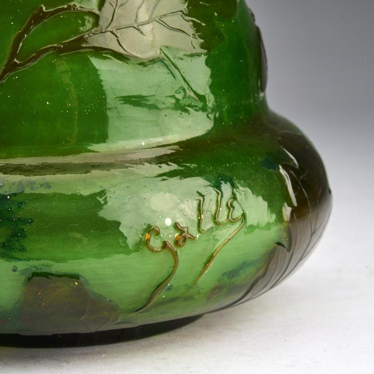 Bild 3 zu Objekt, Bowl 'Ch&ecirc;ne Lorraine', c. 1900, Emile Gall&eacute;, Gall&eacute;, Nancy, 180A 48