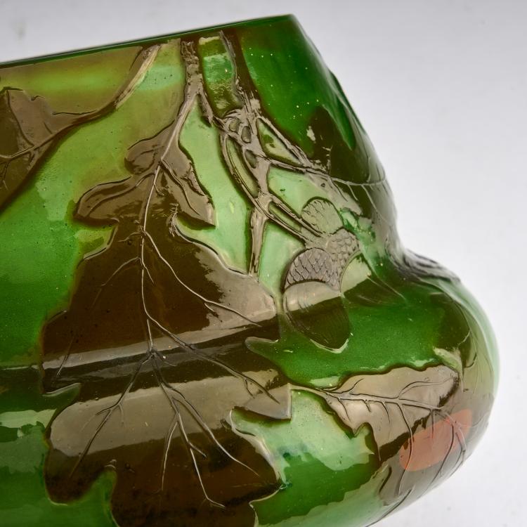 Bild 4 zu Objekt, Bowl 'Ch&ecirc;ne Lorraine', c. 1900, Emile Gall&eacute;, Gall&eacute;, Nancy, 180A 48