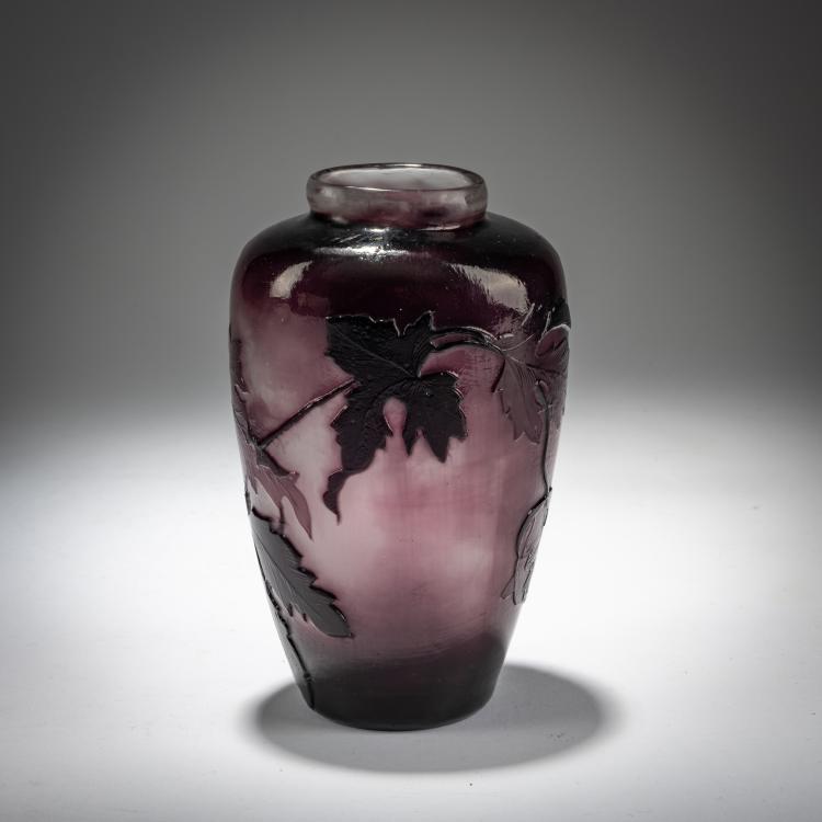 Bild 1 zu Objekt, Small Vase 'An&eacute;mones de Caen', 1894, Emile Gall&eacute;, Gall&eacute;, Nancy, 180A 39