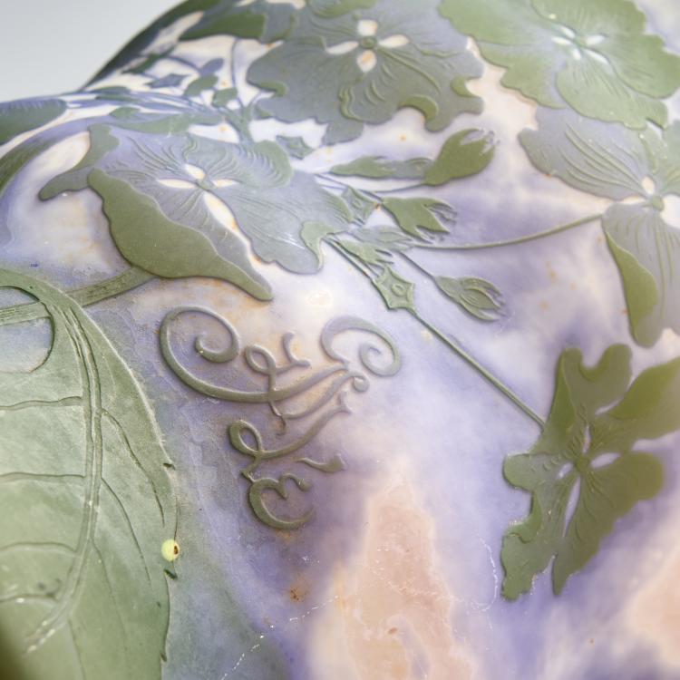 Bild 9 zu Objekt, Tall planter 'Hortensias', c. 1900, Emile Gall&eacute;, Gall&eacute;, Nancy, 180A 50