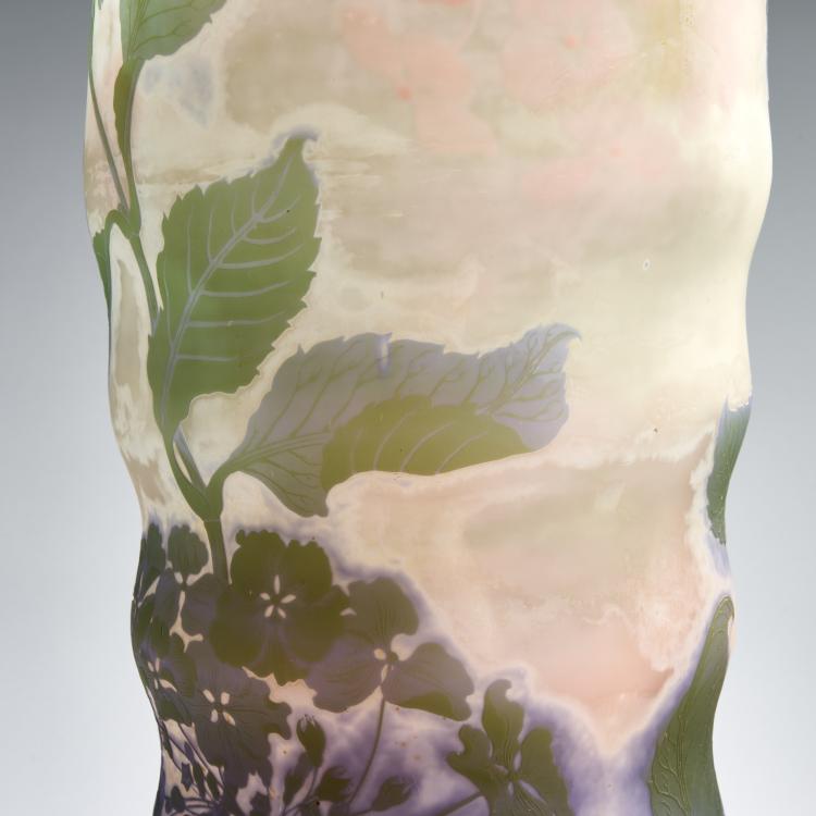 Bild 10 zu Objekt, Tall planter 'Hortensias', c. 1900, Emile Gall&eacute;, Gall&eacute;, Nancy, 180A 50