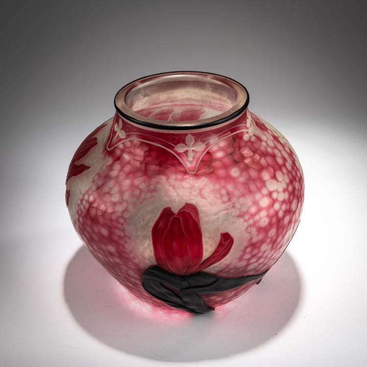 Bild 2 zu Objekt, Vase 'Tulipes', 1898/99, Henri Berg&eacute;, Daum Fr&egrave;res, Nancy, 180A 6