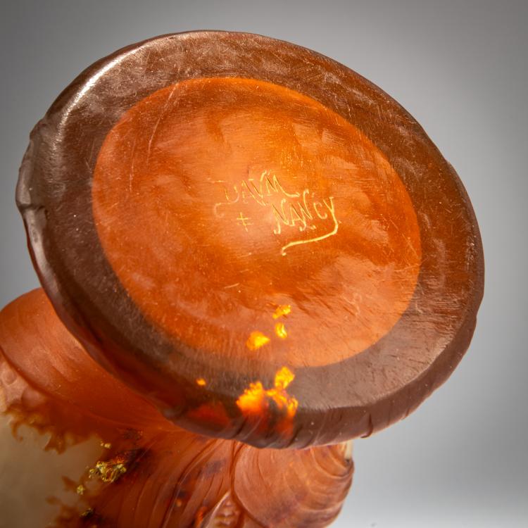 Bild 3 zu Objekt, Vase 'Ma&iuml;s', um 1900, Daum Fr&egrave;res, Nancy, 180A 10