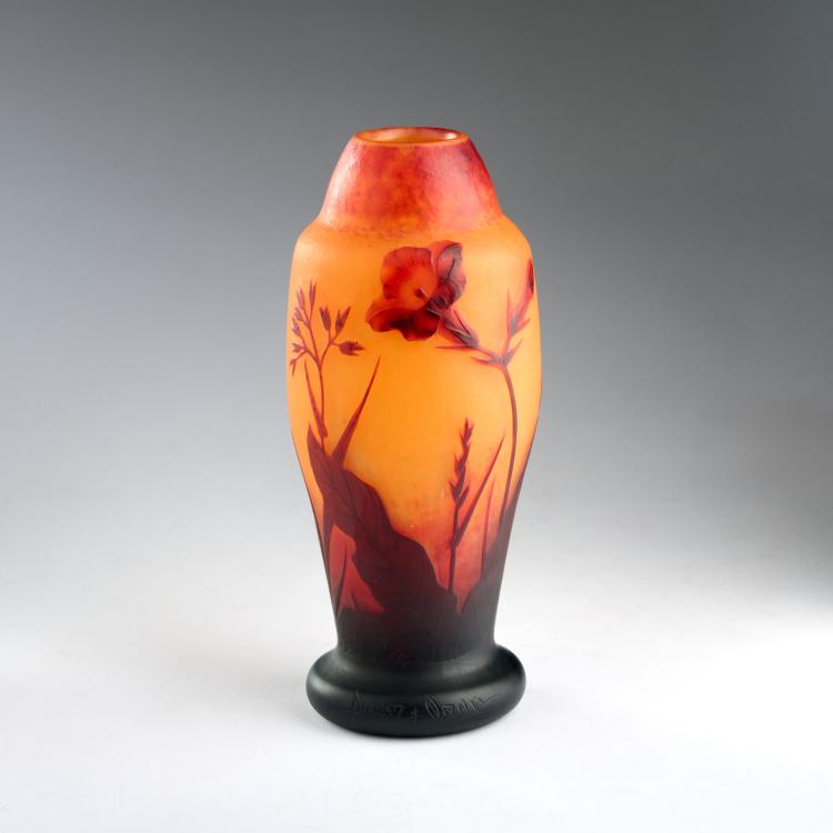 Bild 1 zu Objekt, Vase 'Bignones', um 1912, Daum Fr&egrave;res, Nancy, 180A 24