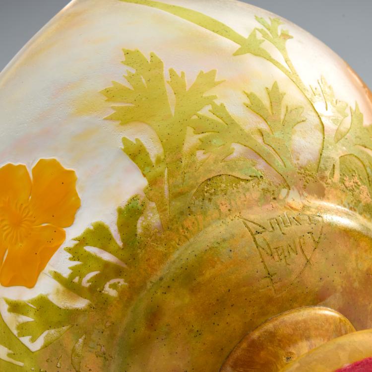 Bild 5 zu Objekt, Pokal 'Eschscholzia', um 1919, Daum Fr&egrave;res, Nancy, 180A 28