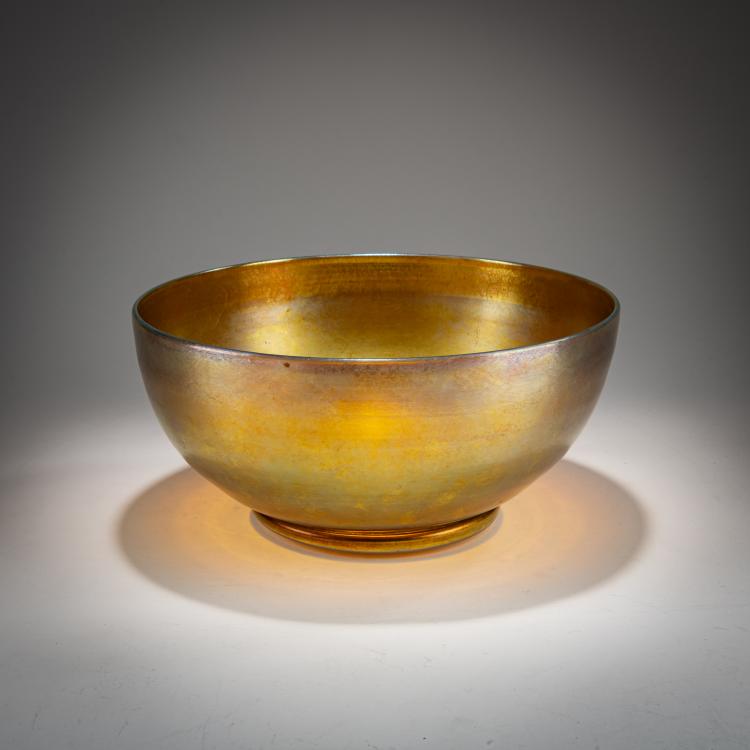 Hauptbild zu Objekt, Weite 'Favrile'-Schale, 1916, Louis C. Tiffany, Tiffany, New York, 180A 137