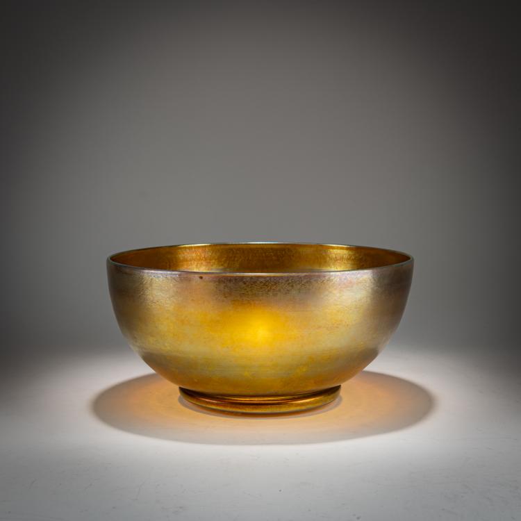 Bild 1 zu Objekt, Weite 'Favrile'-Schale, 1916, Louis C. Tiffany, Tiffany, New York, 180A 137