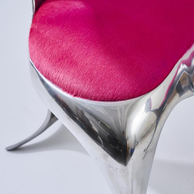 Bild 6 zu Objekt, Zwei St&uuml;hle 'Dolphin chair', 1990 (Entwurf), Mark Brazier-Jones, Brazier Jones, Mark, Buckland, Buntingford, 180B 550