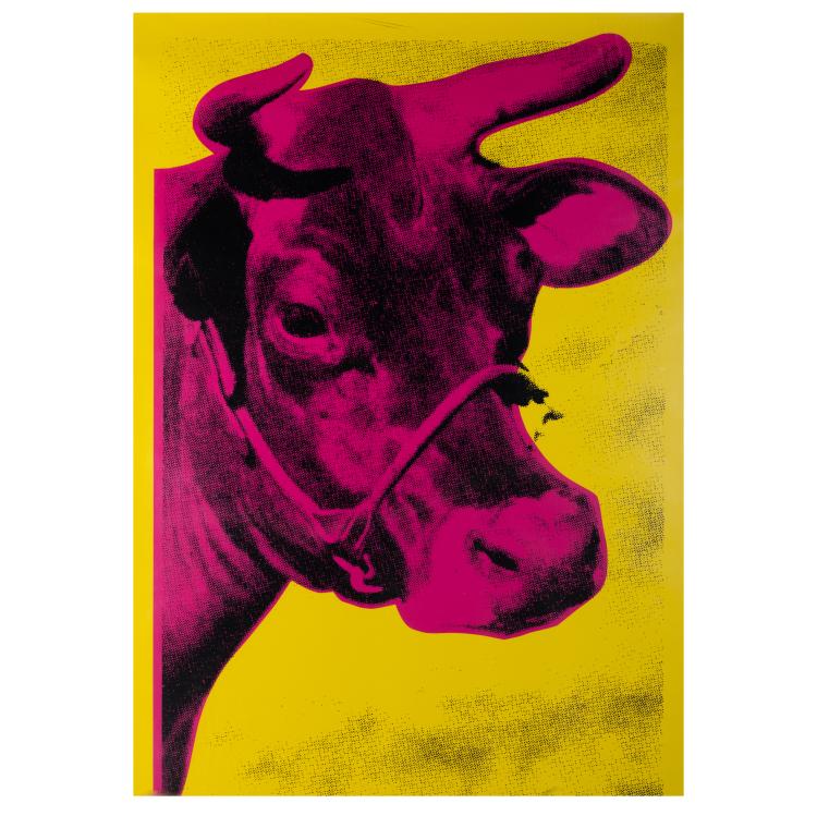 Hauptbild zu Objekt, Wallpaper 'Cow' (nach), 1971, Andy Warhol (nach), 181C 841