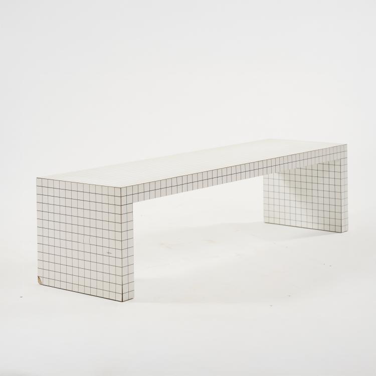 Bild 1 zu Objekt, Sitzbank 'Quaderna', 1971 (Entwurf),  Superstudio, Zanotta, Nova Milanese, 180B 500