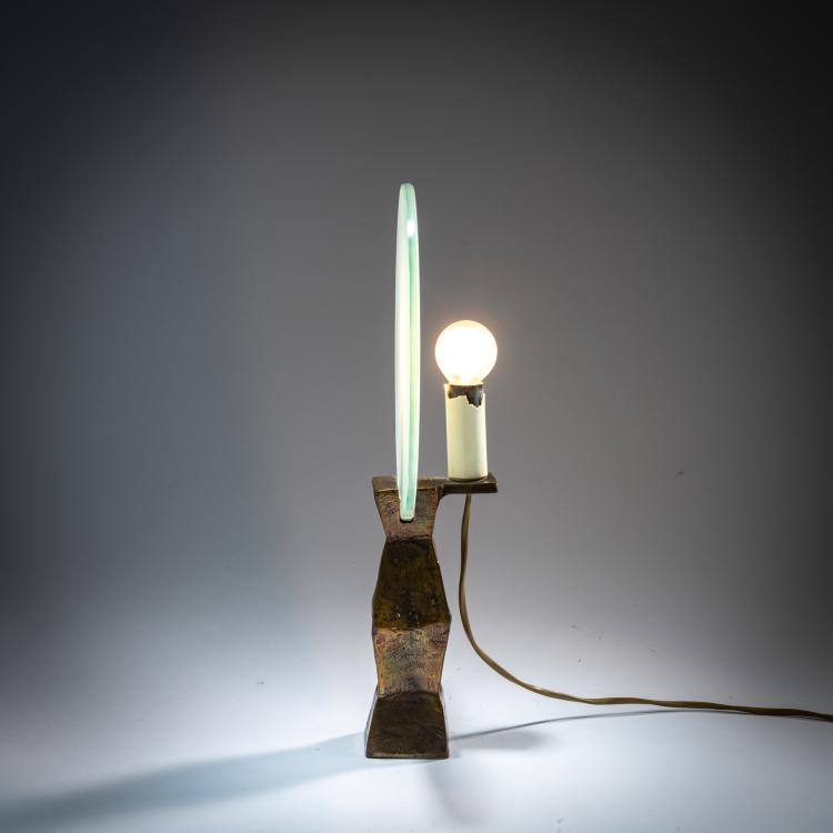 Bild 2 zu Objekt, Table light 'Lune or', 1984, Elizabeth Garouste,Mattia Bonetti, En Attendant les Barbares, Paris., 180B 546
