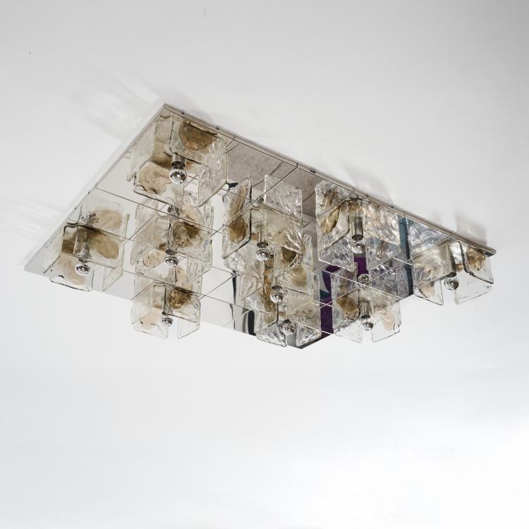 Bild 2 zu Objekt, Thirty-piece ceiling light installation 'LP 257', 1970s, Carlo Nason, A.V. Mazzega, Murano, 181A 231