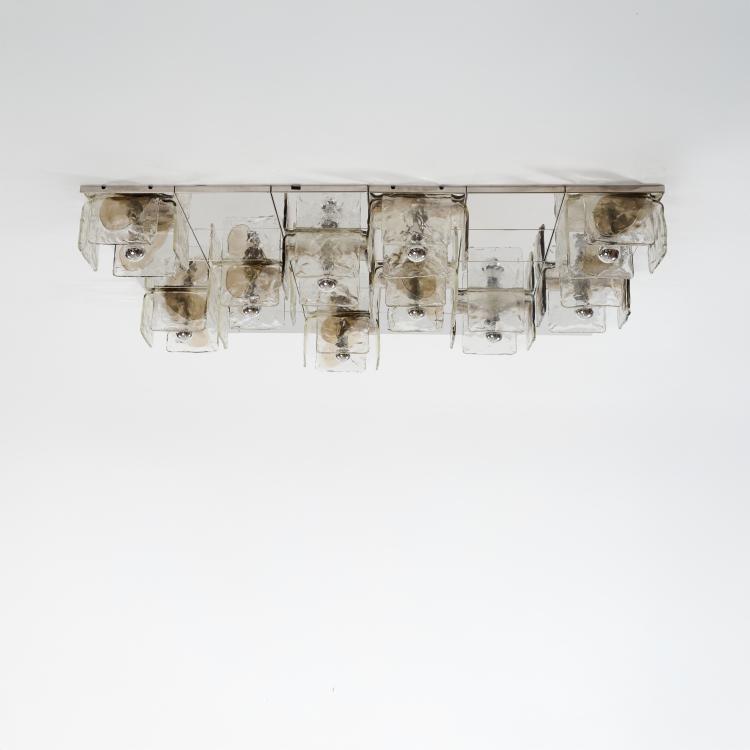 Bild 3 zu Objekt, Thirty-piece ceiling light installation 'LP 257', 1970s, Carlo Nason, A.V. Mazzega, Murano, 181A 231