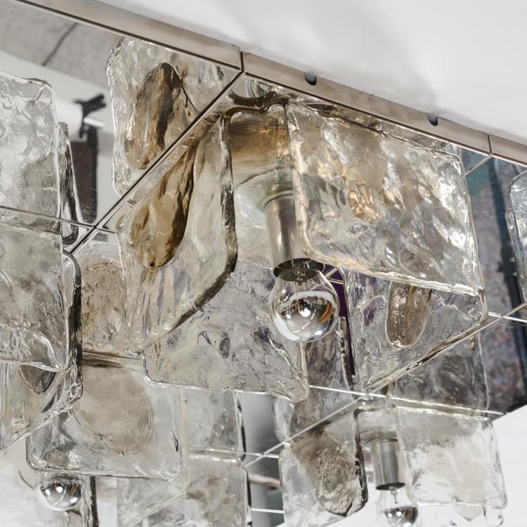 Bild 6 zu Objekt, Thirty-piece ceiling light installation 'LP 257', 1970s, Carlo Nason, A.V. Mazzega, Murano, 181A 231