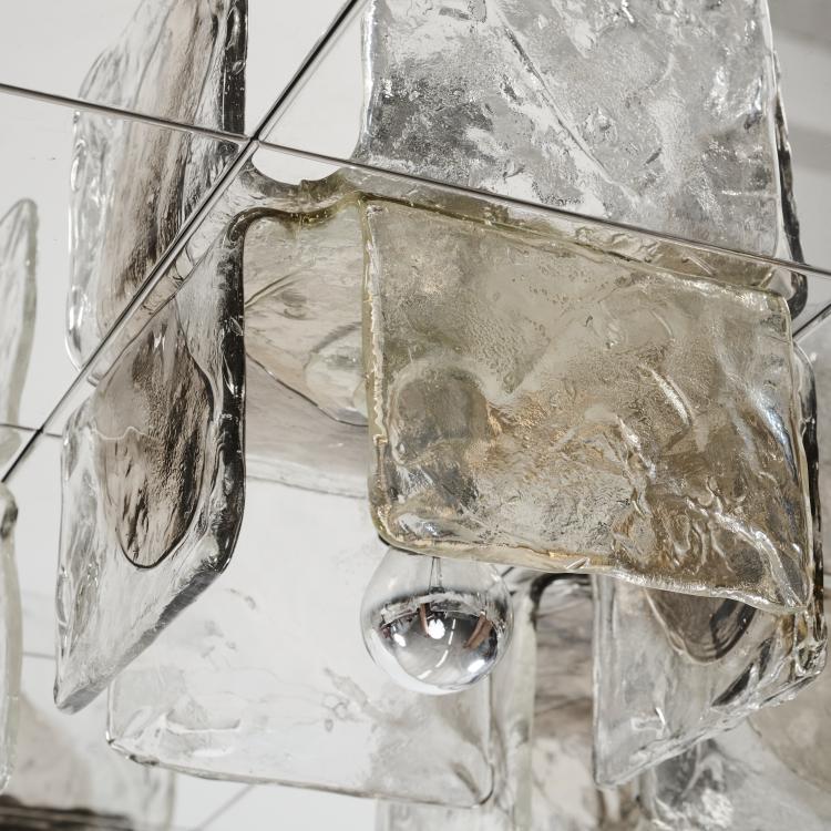 Bild 7 zu Objekt, Thirty-piece ceiling light installation 'LP 257', 1970s, Carlo Nason, A.V. Mazzega, Murano, 181A 231