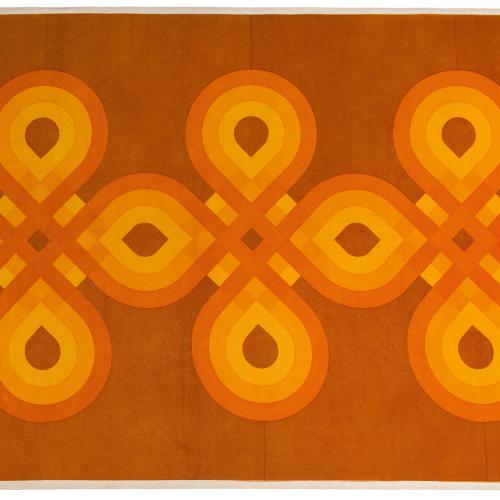 Textilstoff 'Arlecchino', 1960er Jahre