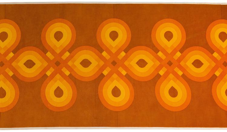 Hauptbild zu Objekt, Textilstoff 'Arlecchino', 1960er Jahre, Gaetano Pesce, Collezione Expansion, Bologna, 180B 493