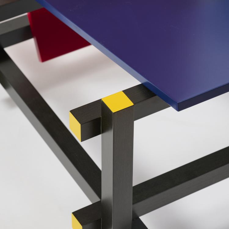 Bild 10 zu Objekt, Armlehnsessel 'Rot-Blau', 1918 (Entwurf), Gerrit Rietveld, Cassina, Mailand /Milan, 181A 159