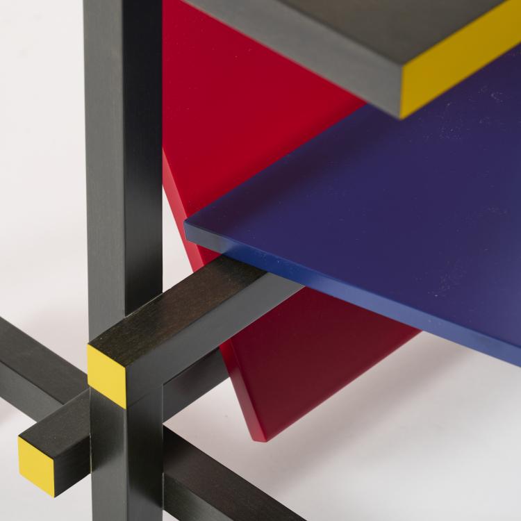 Bild 11 zu Objekt, Armlehnsessel 'Rot-Blau', 1918 (Entwurf), Gerrit Rietveld, Cassina, Mailand /Milan, 181A 159