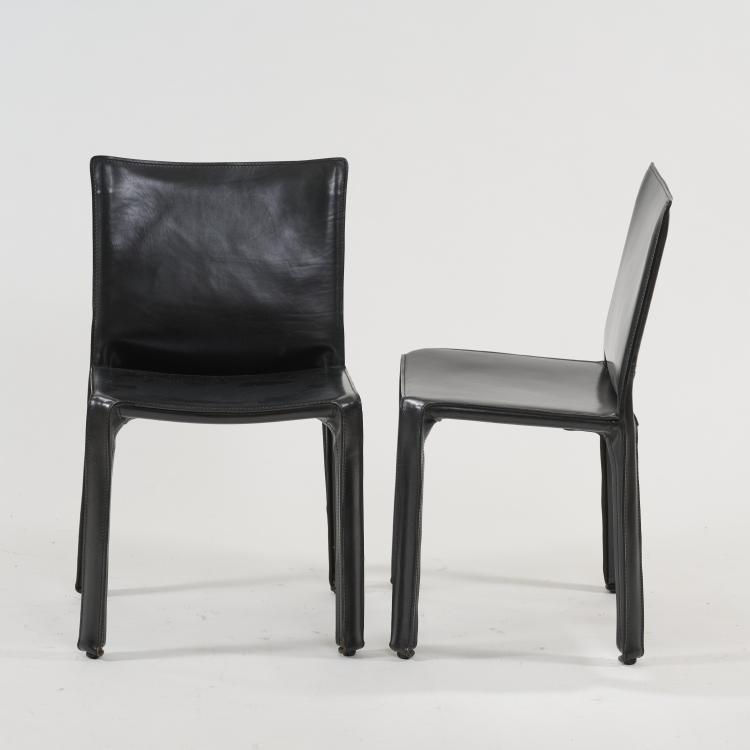 Bild 2 zu Objekt, Six chairs 'Cab 412', 1977 (design), Mario Bellini, Cassina, Mailand, 180B 505