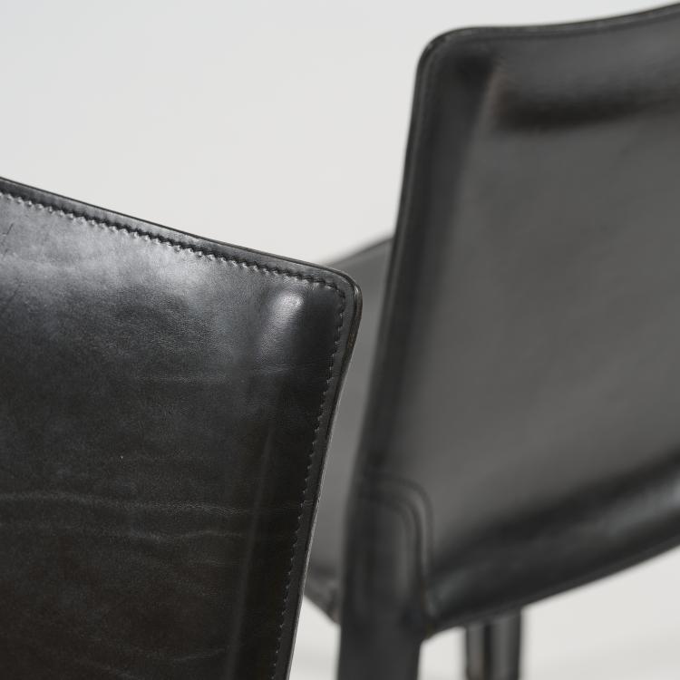 Bild 5 zu Objekt, Six chairs 'Cab 412', 1977 (design), Mario Bellini, Cassina, Mailand, 180B 505