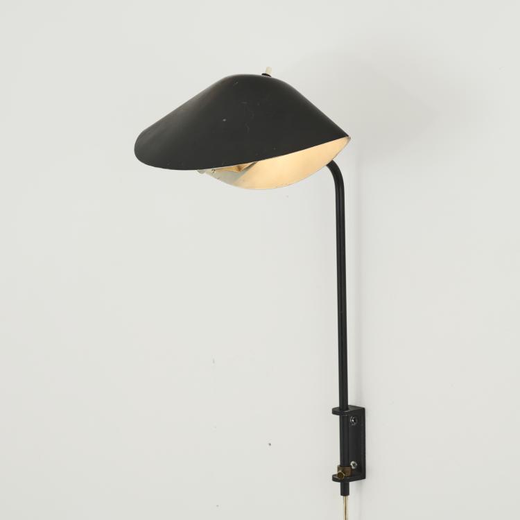 Bild 1 zu Objekt, Wall light 'Applique murale &agrave; un bras pivotant', 1953, Serge Mouille, Steph Simon, Paris, 180B 541