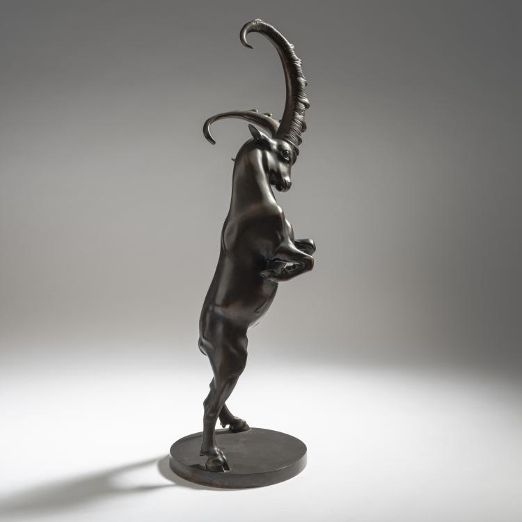 Bild 1 zu Objekt, Fighting Capricorn, 1911, Franz Barwig, 180A 154