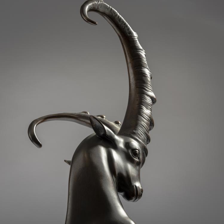 Bild 4 zu Objekt, Fighting Capricorn, 1911, Franz Barwig, 180A 154