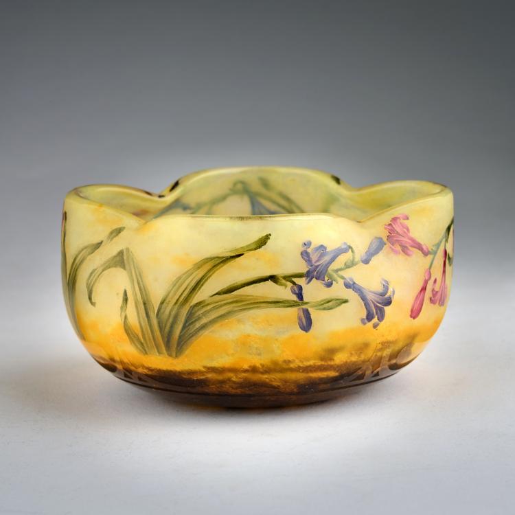 Bild 4 zu Objekt, Schale 'Jacinthes sauvages', 1906, Daum Fr&egrave;res, Nancy, 180A 13