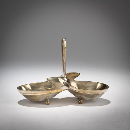 Salt and pepper bowl, 1900