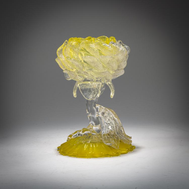 Bild 1 zu Objekt, Vase in Bl&uuml;tenform, um 1890, L&ouml;tz Wwe., Klosterm&uuml;hle / Klastersky Mlyn, 180A 113