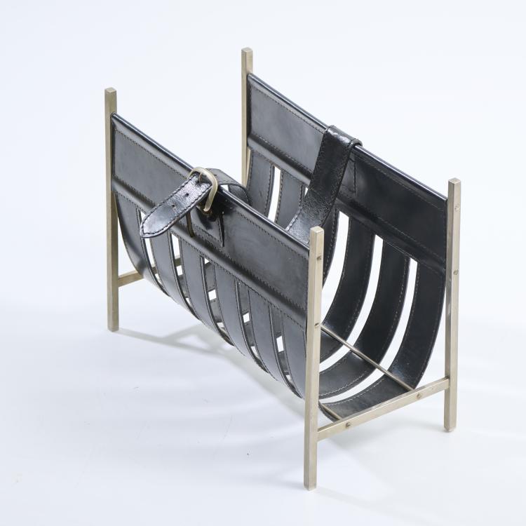 Bild 2 zu Objekt, Newspaper rack, 1960s, Jacques Adnet (attributed), Frankreich / France, 181A 143