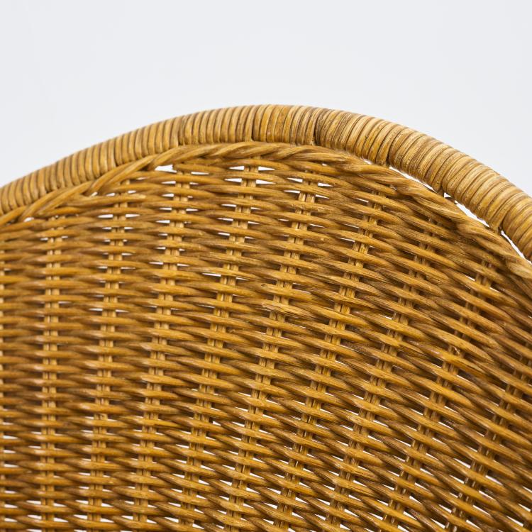 Bild 1 zu Objekt, Eight stacking chairs, 1960s, Frederick Weinberg, USA / US, 181A 371