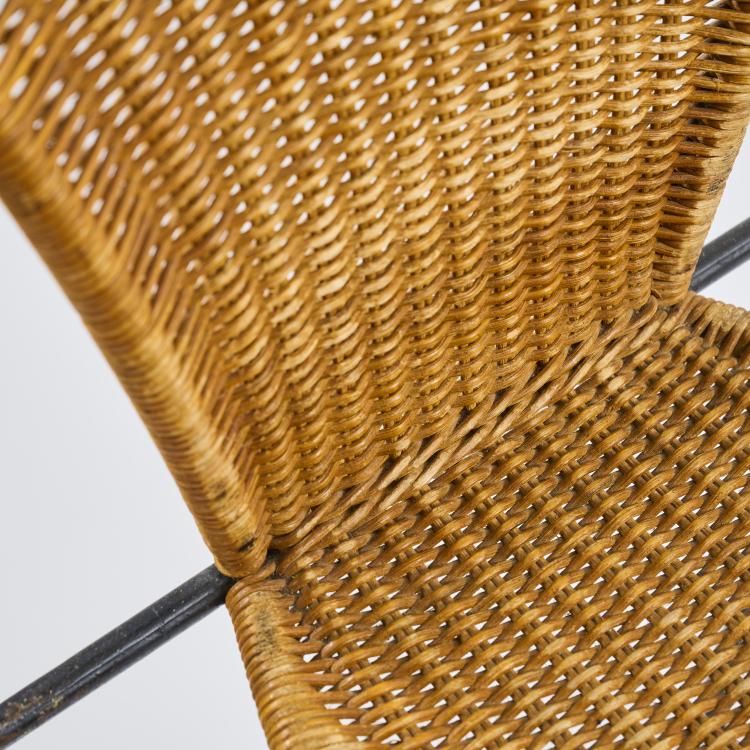 Bild 8 zu Objekt, Eight stacking chairs, 1960s, Frederick Weinberg, USA / US, 181A 371