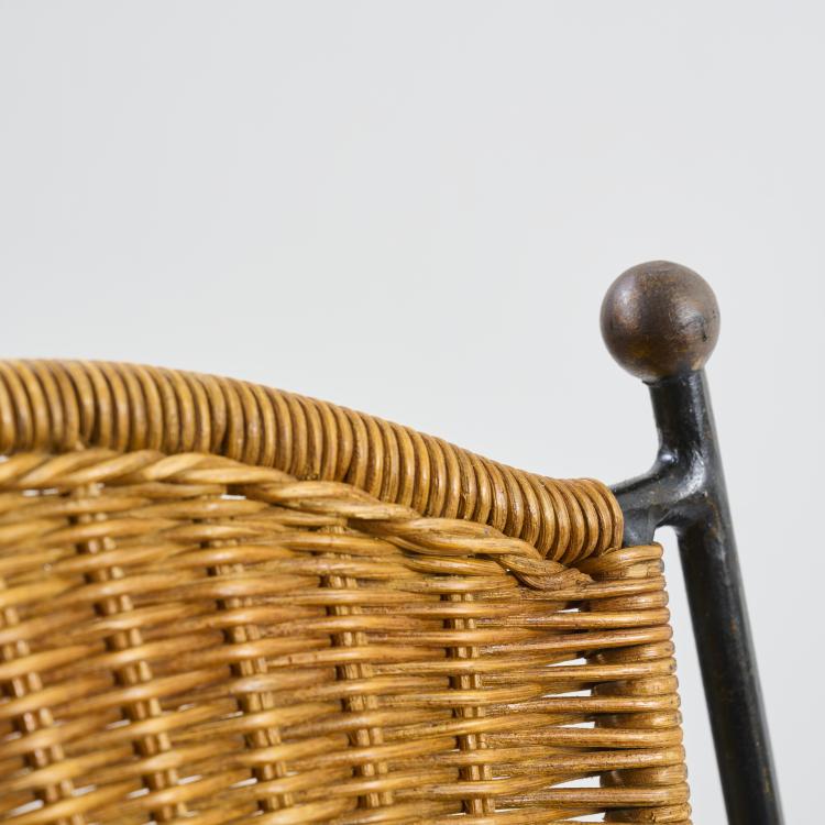 Bild 9 zu Objekt, Eight stacking chairs, 1960s, Frederick Weinberg, USA / US, 181A 371