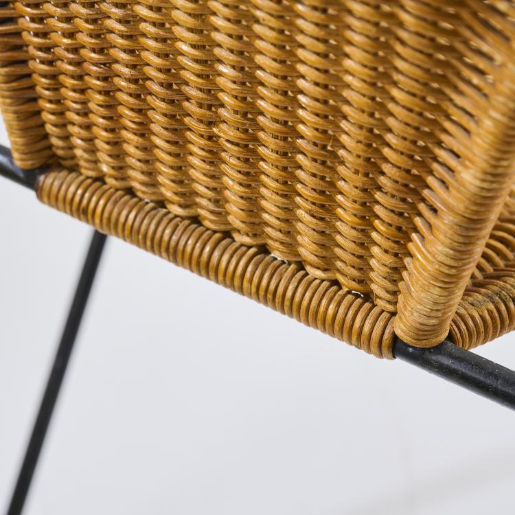 Bild 10 zu Objekt, Eight stacking chairs, 1960s, Frederick Weinberg, USA / US, 181A 371