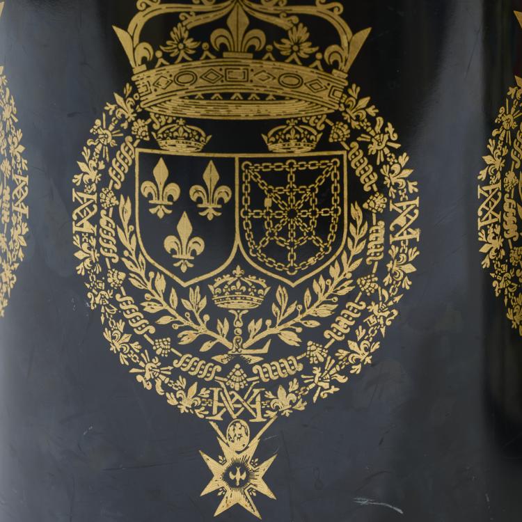 Bild 2 zu Objekt, Wastepaper basket 'Carte da gioco' and another model, 1950s (design), Piero Fornasetti, Fornasetti, Mailand / Milan, 181A 327