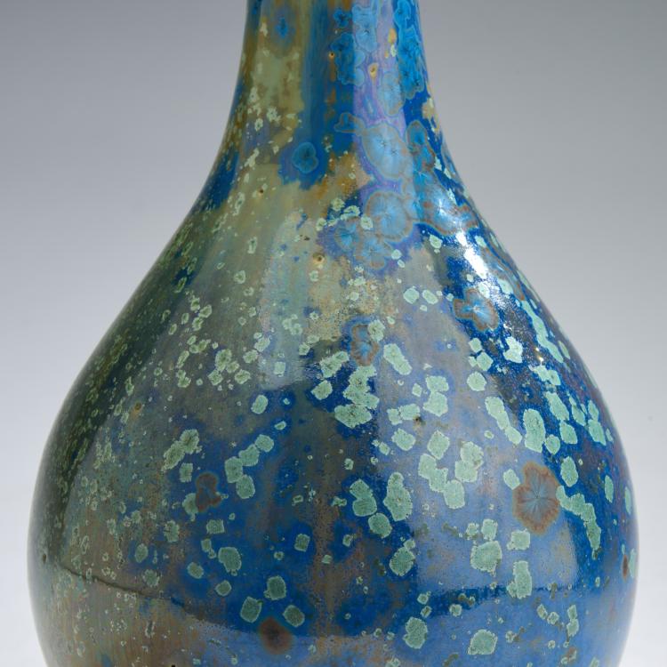Bild 3 zu Objekt, Vase mit Kristallglasur, 1924-33, Meissen, KPM, 180A 304
