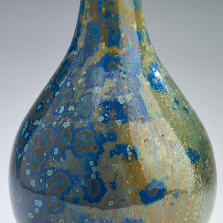 Bild 4 zu Objekt, Vase mit Kristallglasur, 1924-33, Meissen, KPM, 180A 304