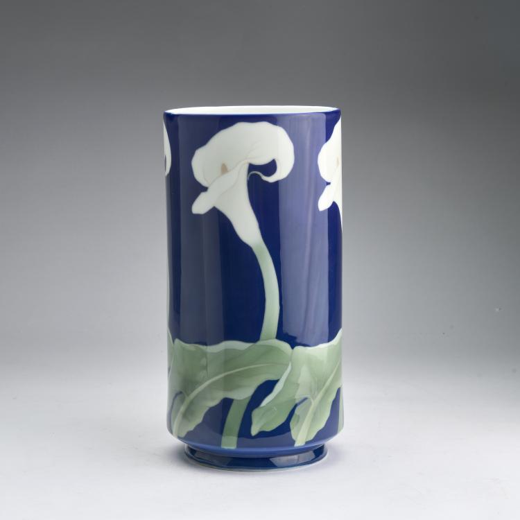Bild 1 zu Objekt, Unikat Vase 'Lilien', 1898, Kopenhagen, KPM / Royal Copenhagen, 180A 299