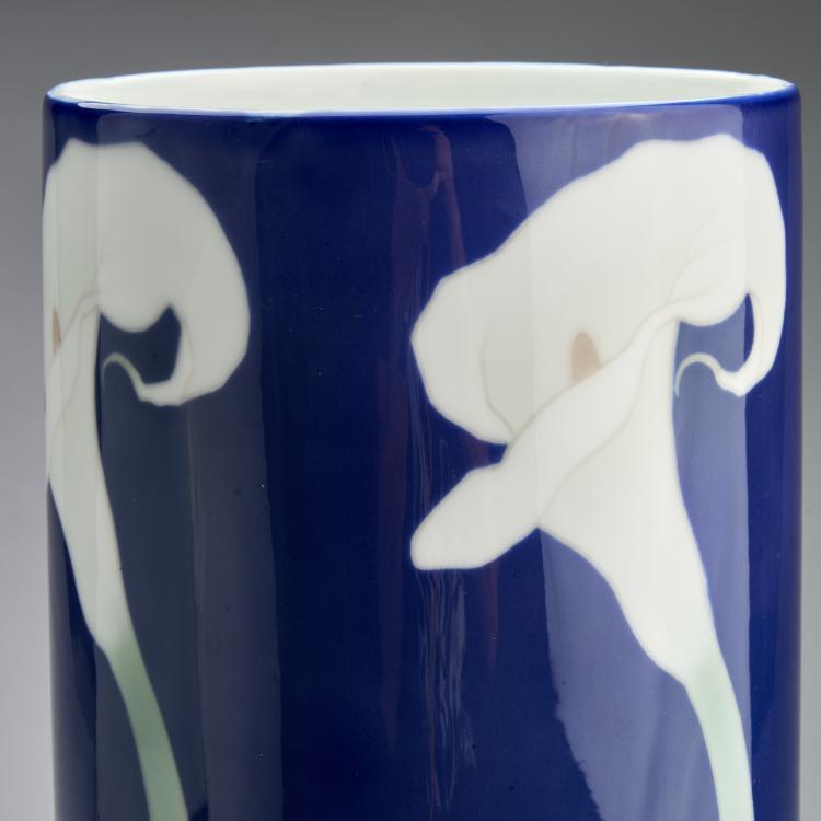 Bild 2 zu Objekt, Unikat Vase 'Lilien', 1898, Kopenhagen, KPM / Royal Copenhagen, 180A 299